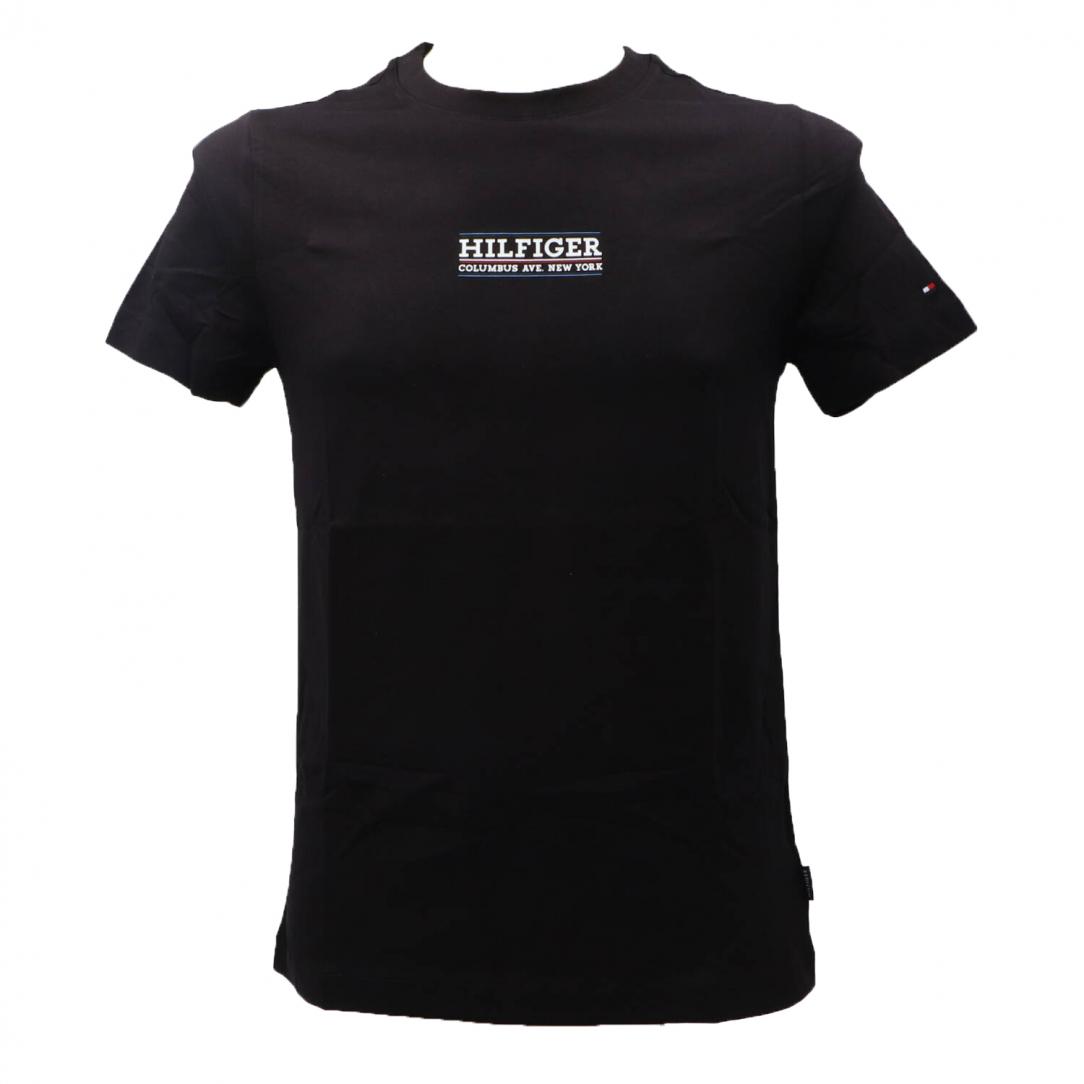 SMALL HILFIGER SLIM TEE 34387 Nero 1