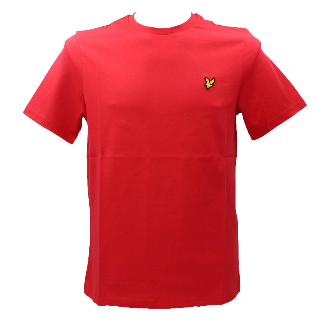 BASIC PLAIN T-SHIRT Rosso 1