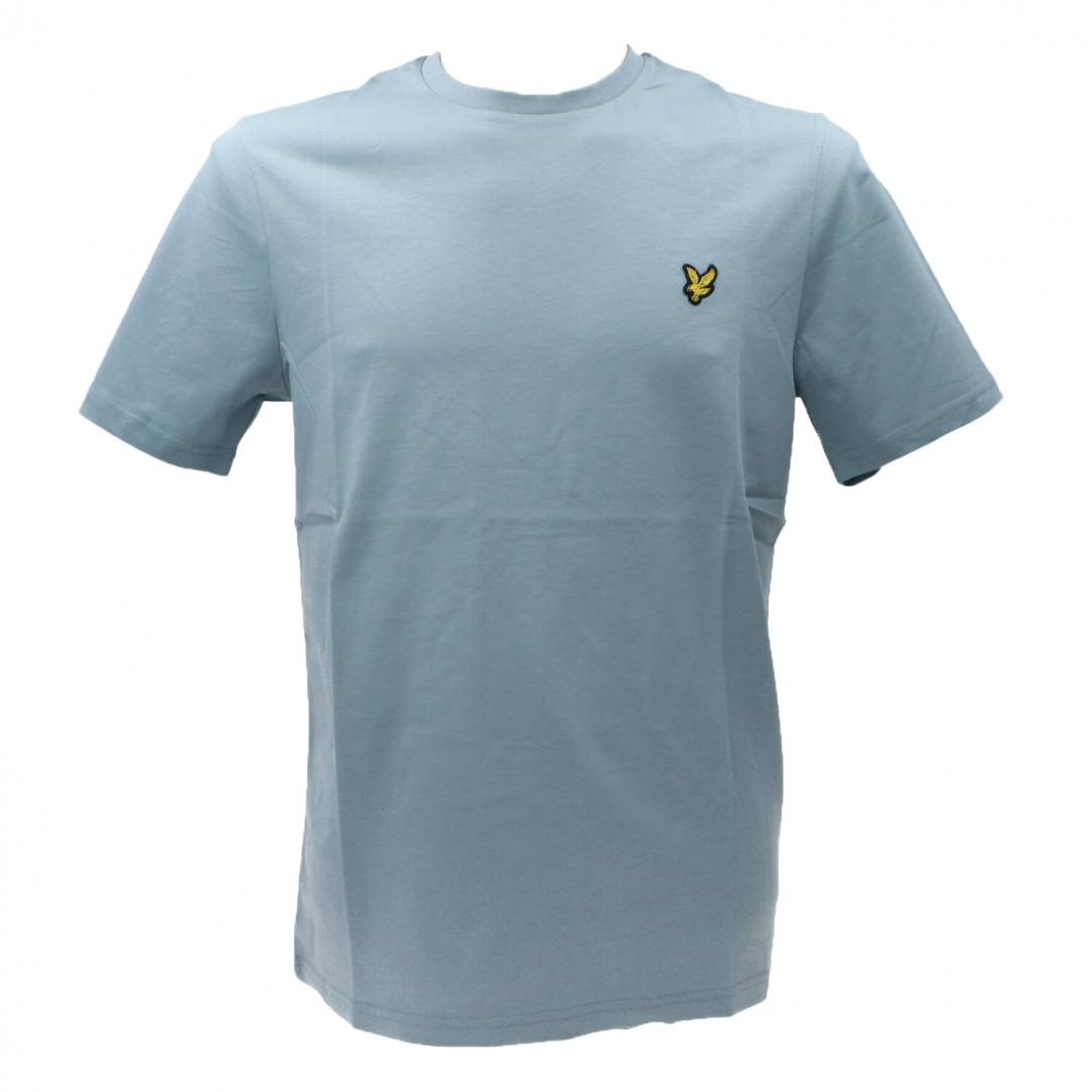 BASIC PLAIN T-SHIRT Azzurro 1