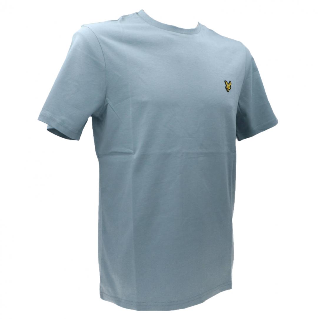 BASIC PLAIN T-SHIRT Azzurro 2