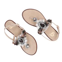 Sandali GC672 infradito Beige