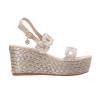 Gold&gold Sandali Sandali GC681 zeppa Beige - Foto 1
