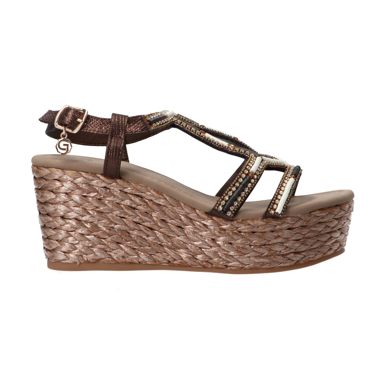 Gold&gold Sandali Sandali GC 675 zeppa Marrone