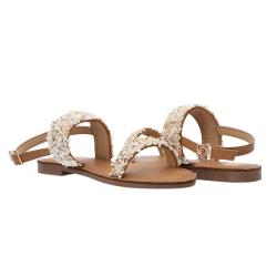 Sandali GC 675 corallo Beige
