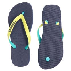 Scarpe mare WOMEN BRASIL LOGO MIX Blu Giallo