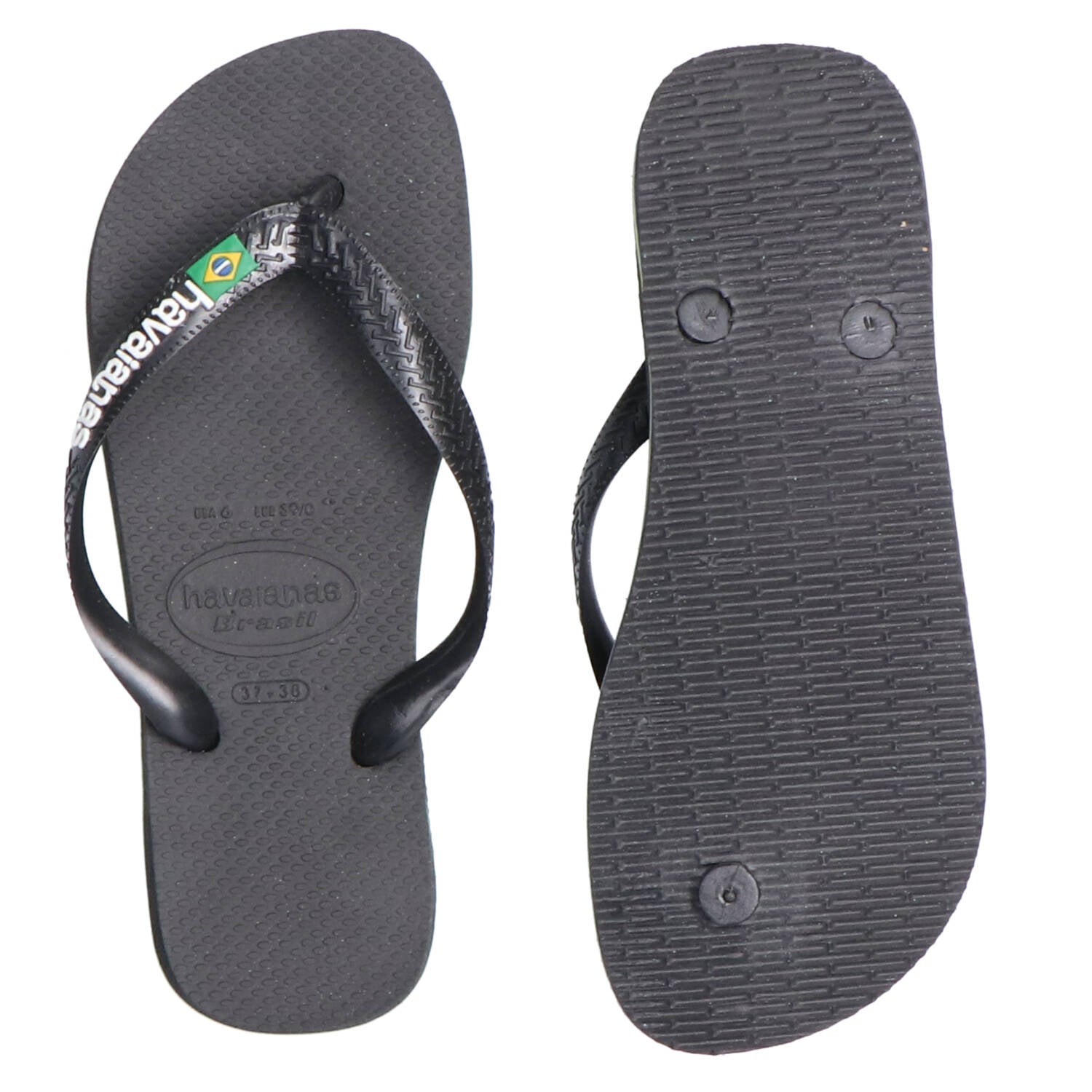 Havaianas Scarpe mare Scarpe mare BRASIL LOGO MIX Nero