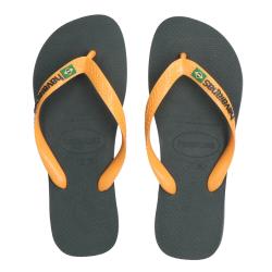 Havaianas Scarpe mare Scarpe mare WOMEN BRASIL LOGO MIX Verde Scuro
