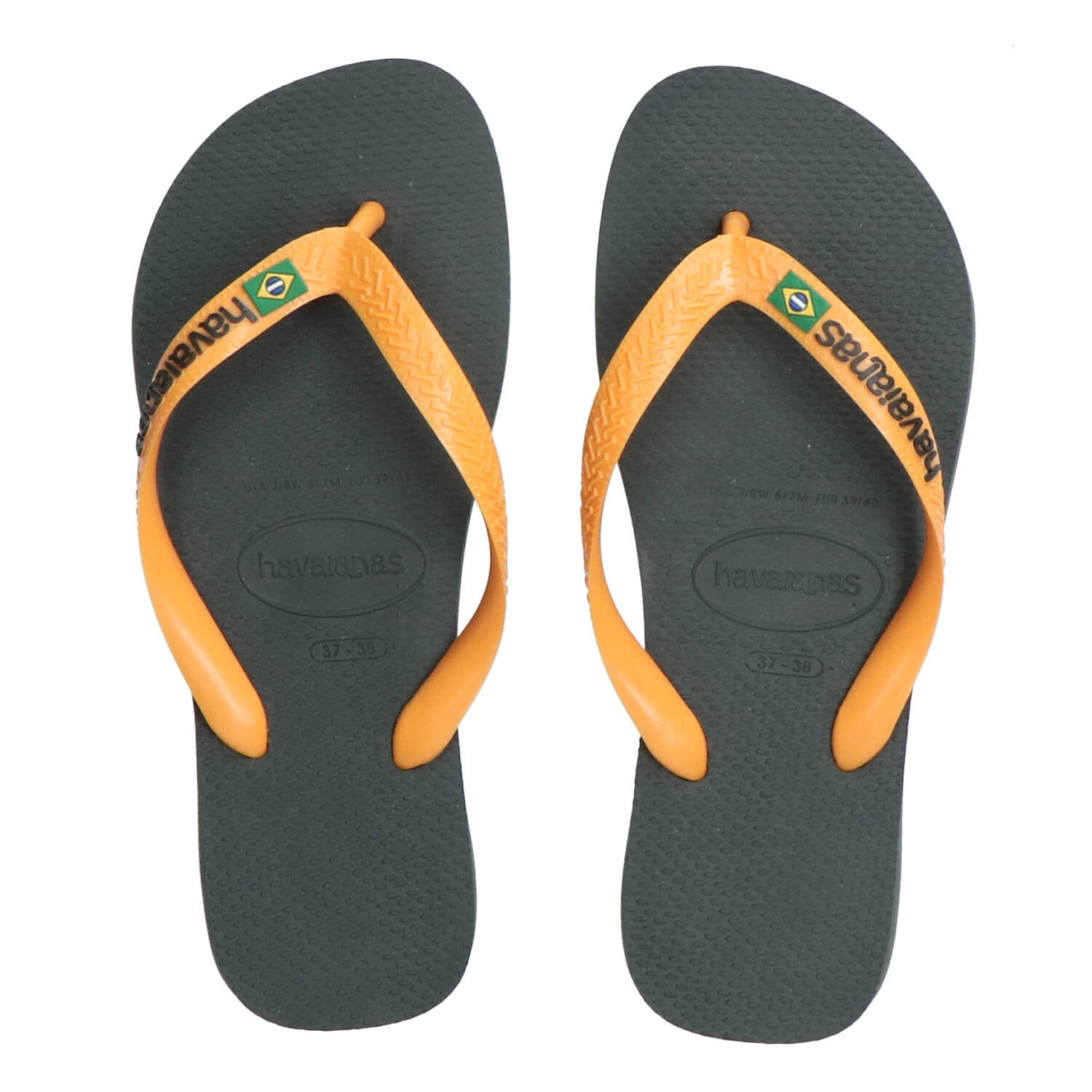 Havaianas Scarpe mare Scarpe mare WOMEN BRASIL LOGO MIX Verde Scuro