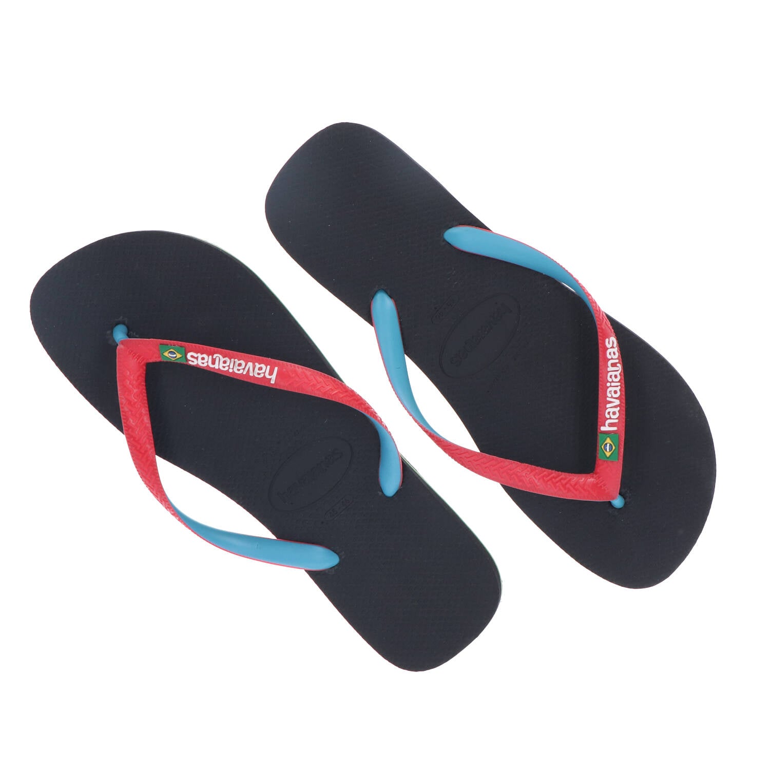 Havaianas Scarpe mare Scarpe mare BRASIL LOGO MIX Nero Rosso