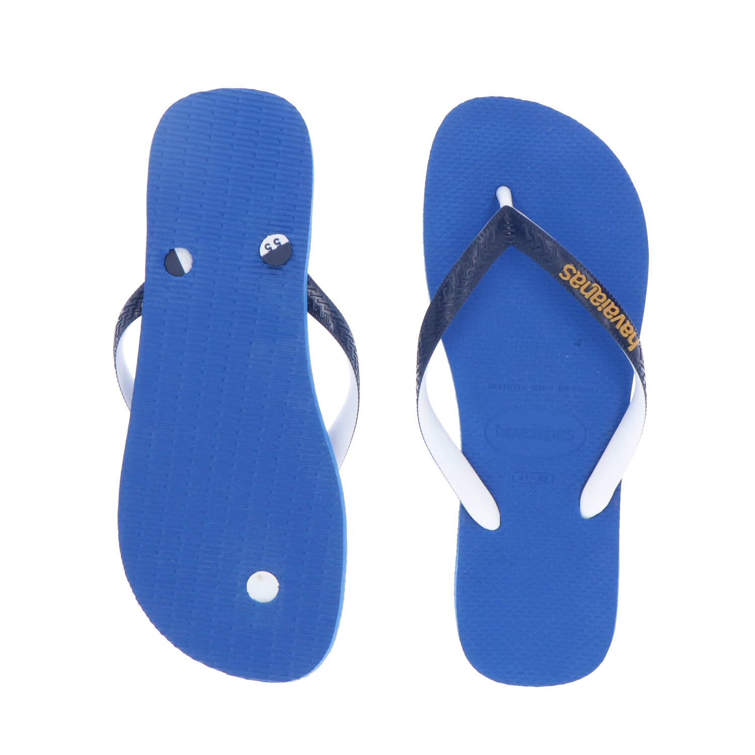 Havaianas Scarpe mare Scarpe mare BRASIL LOGO MIX Blu Royal