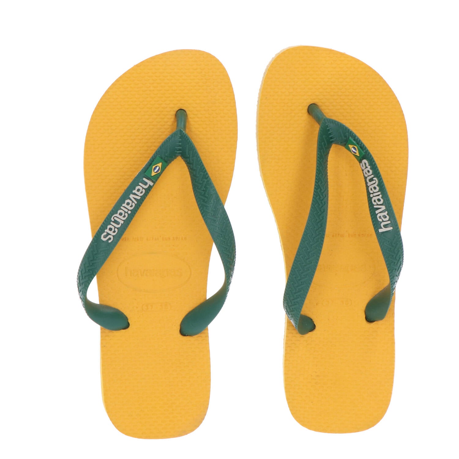 Havaianas Scarpe mare Scarpe mare WOMEN BRASIL LOGO MIX Giallo