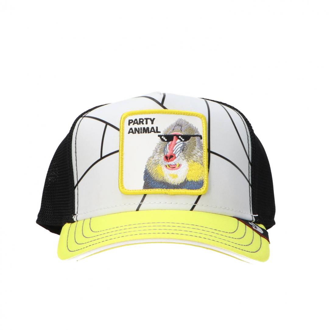 Animal baseball cap Giallo Party animal 1