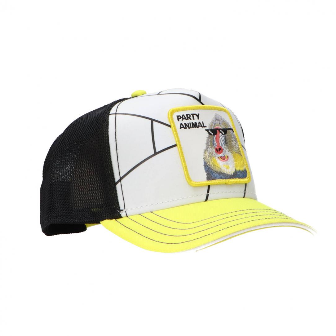 Animal baseball cap Giallo Party animal 3