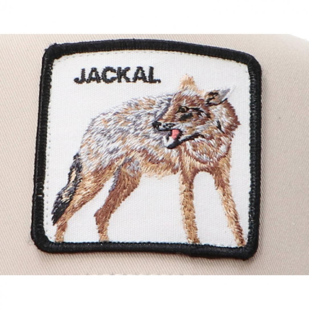 Animal baseball cap Beige Jackal 2