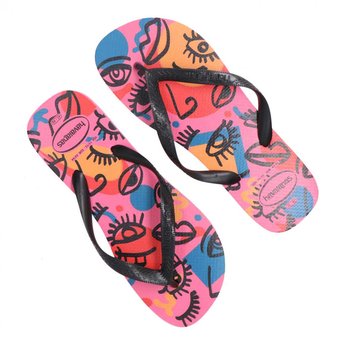 HAVA WOMEN PRINT MIX Nero Rosa 2