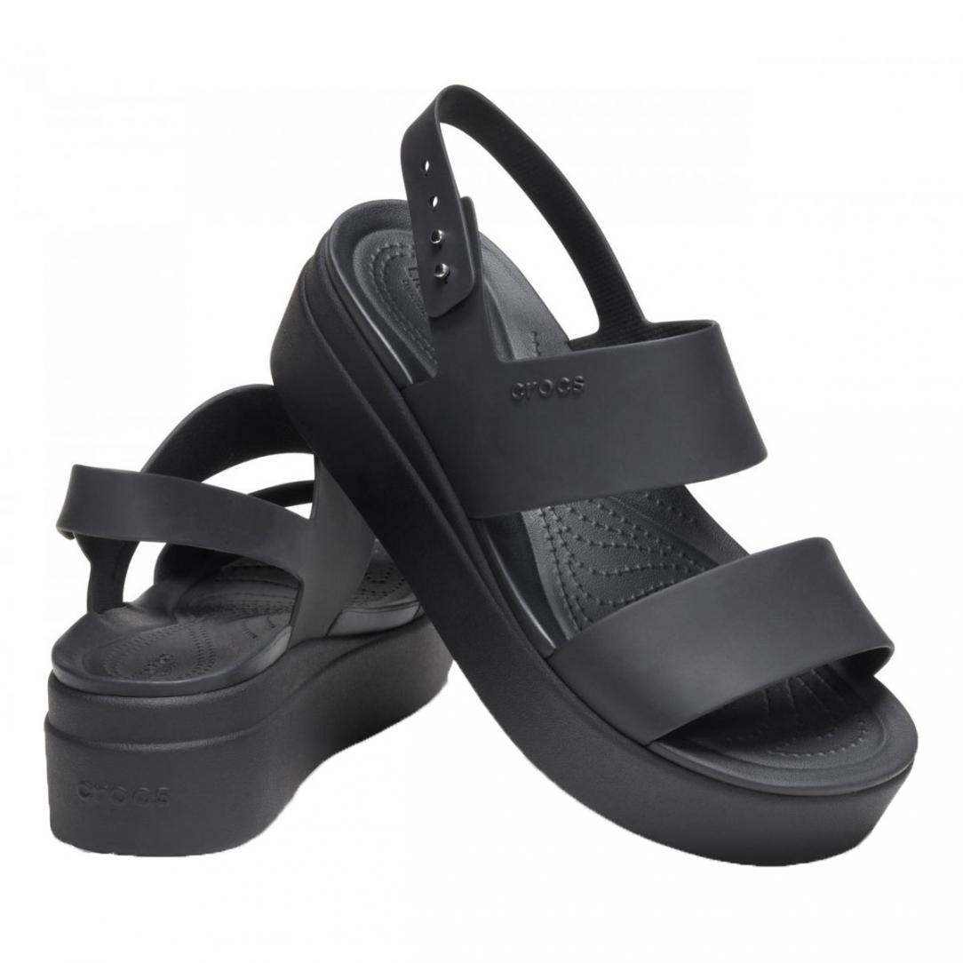 CROCS BROOKLYN SANDALS Nero Nero 4