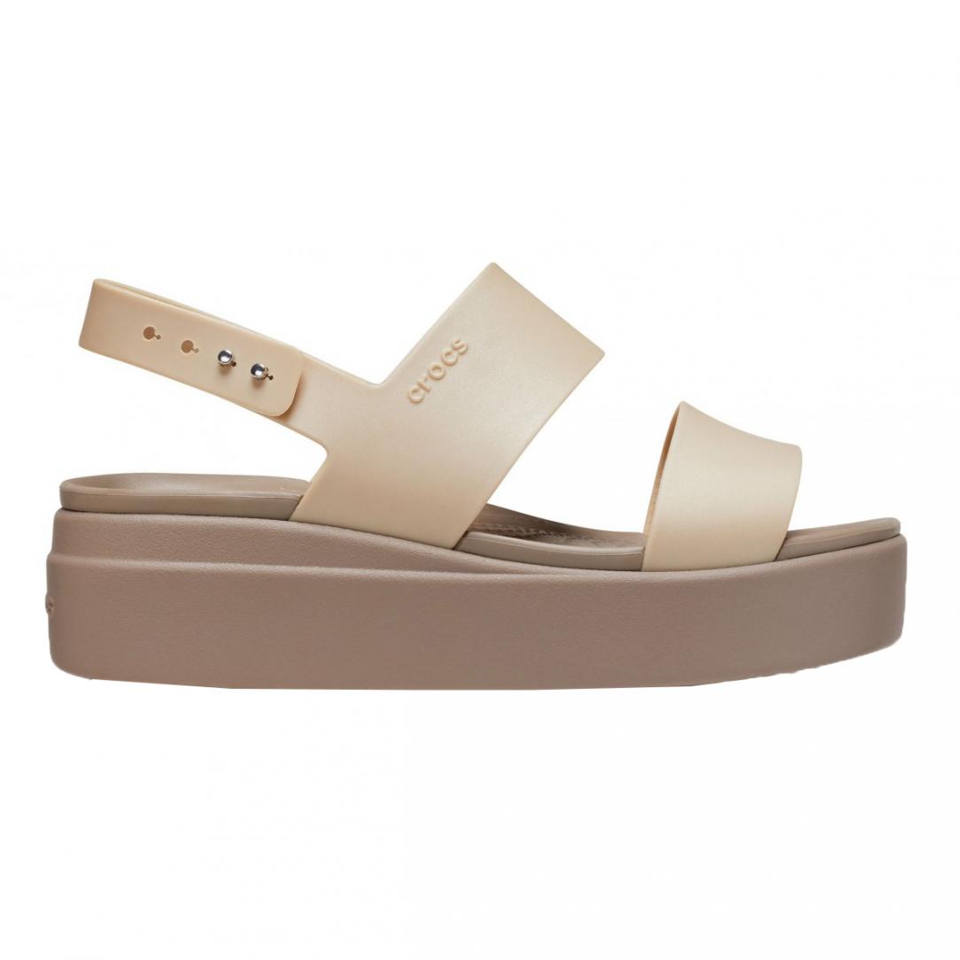 CROCS BROOKLYN SANDALS Beige 1