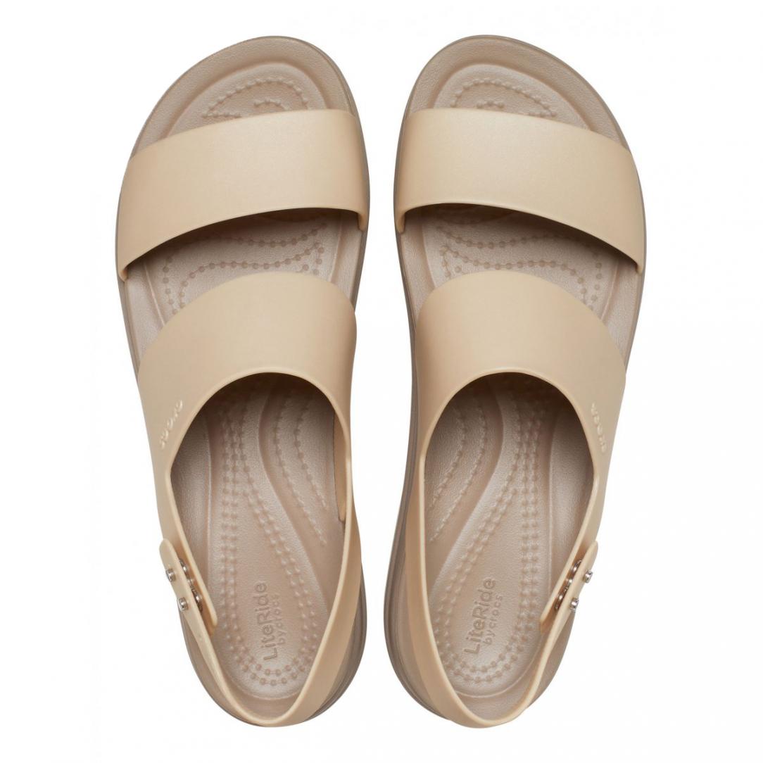 CROCS BROOKLYN SANDALS Beige 3