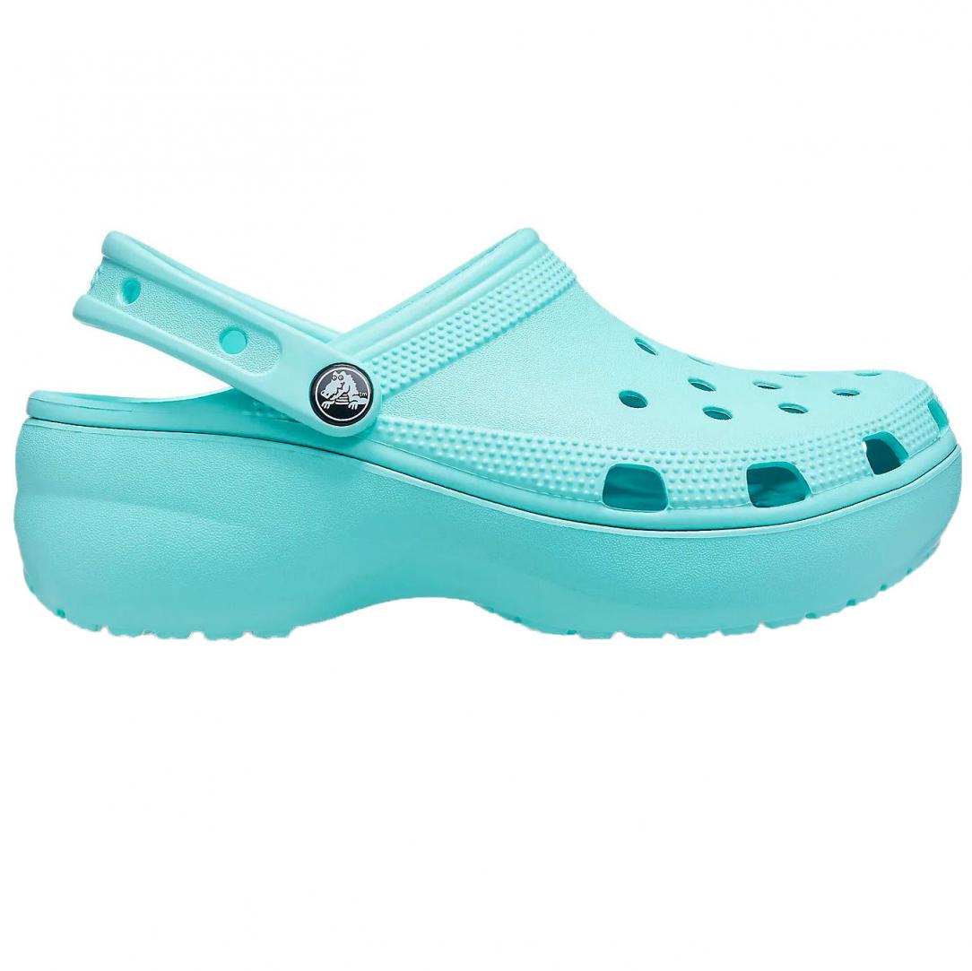 WOMEN PLATFORM CLOG Verde Acqua 1