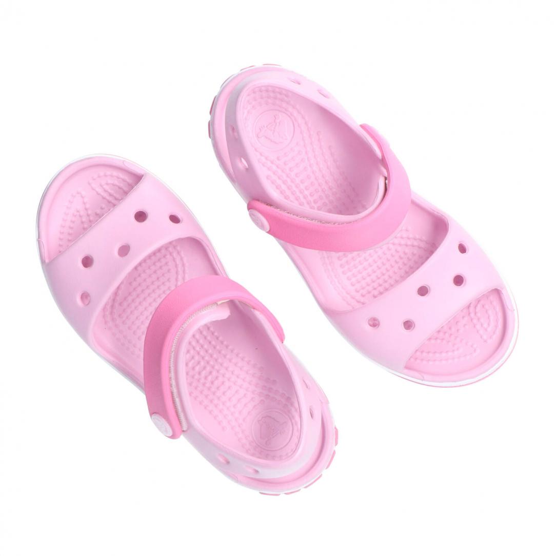 CROCBAND SANDAL KID Rosa 3