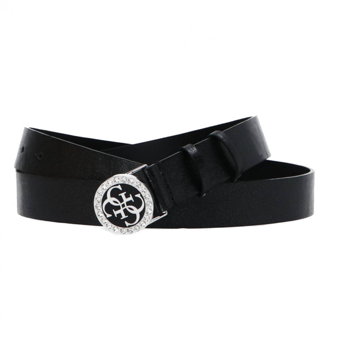 Aida buckle logo belt W4RZ00 WFT30 Nero 2