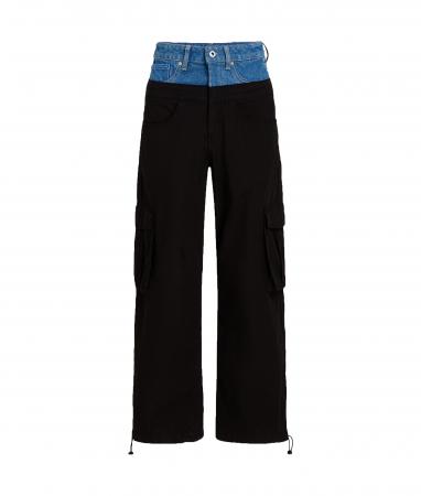 Pantaloni Donna BLOCKED DENIM CARGO...