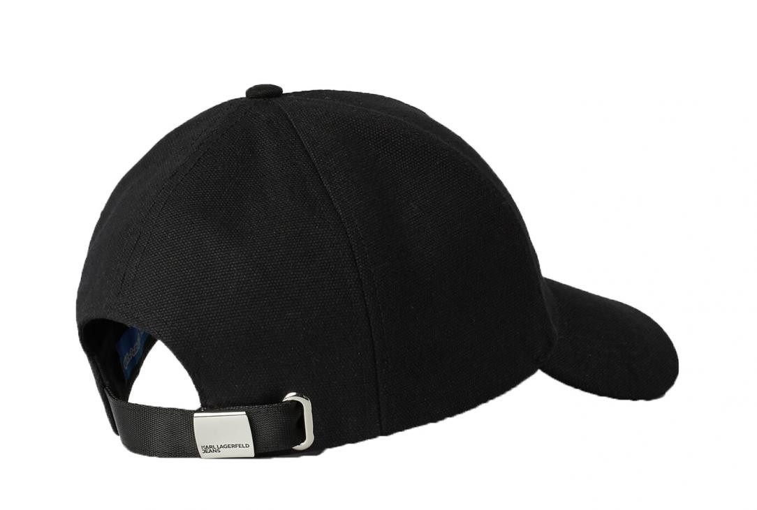 COTTON CAP PATCH 231J3401 Nero 3