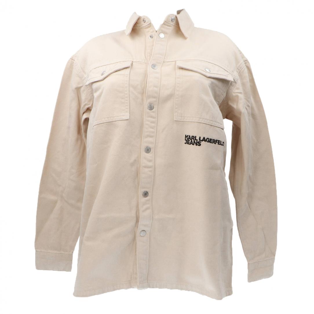 RELAXED OVERSHIRT 245J1600 Beige 1