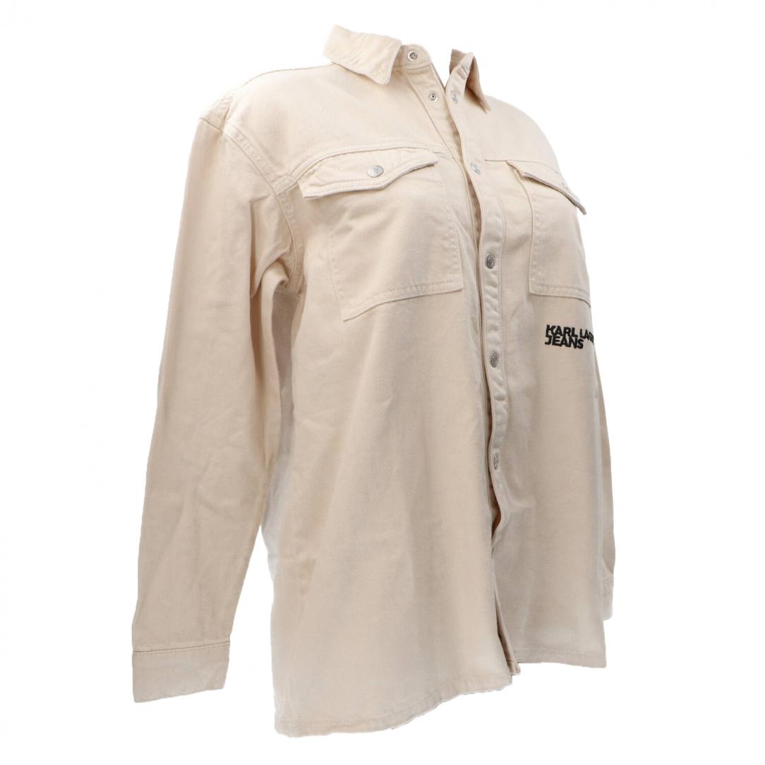 RELAXED OVERSHIRT 245J1600 Beige 2