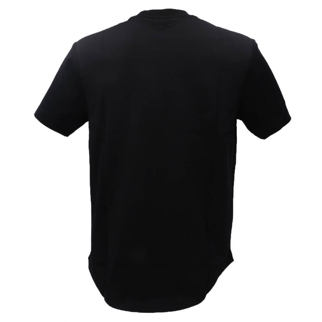 REGULAR CURVED HEM TEE 245D1705 Nero 3