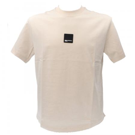 T Shirt Uomo REGULAR CURVED HEM TEE...