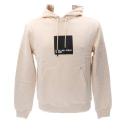 Karl Lagerfeld Felpe Felpe REGULAR LOGO HOODIE 240D1809 Beige