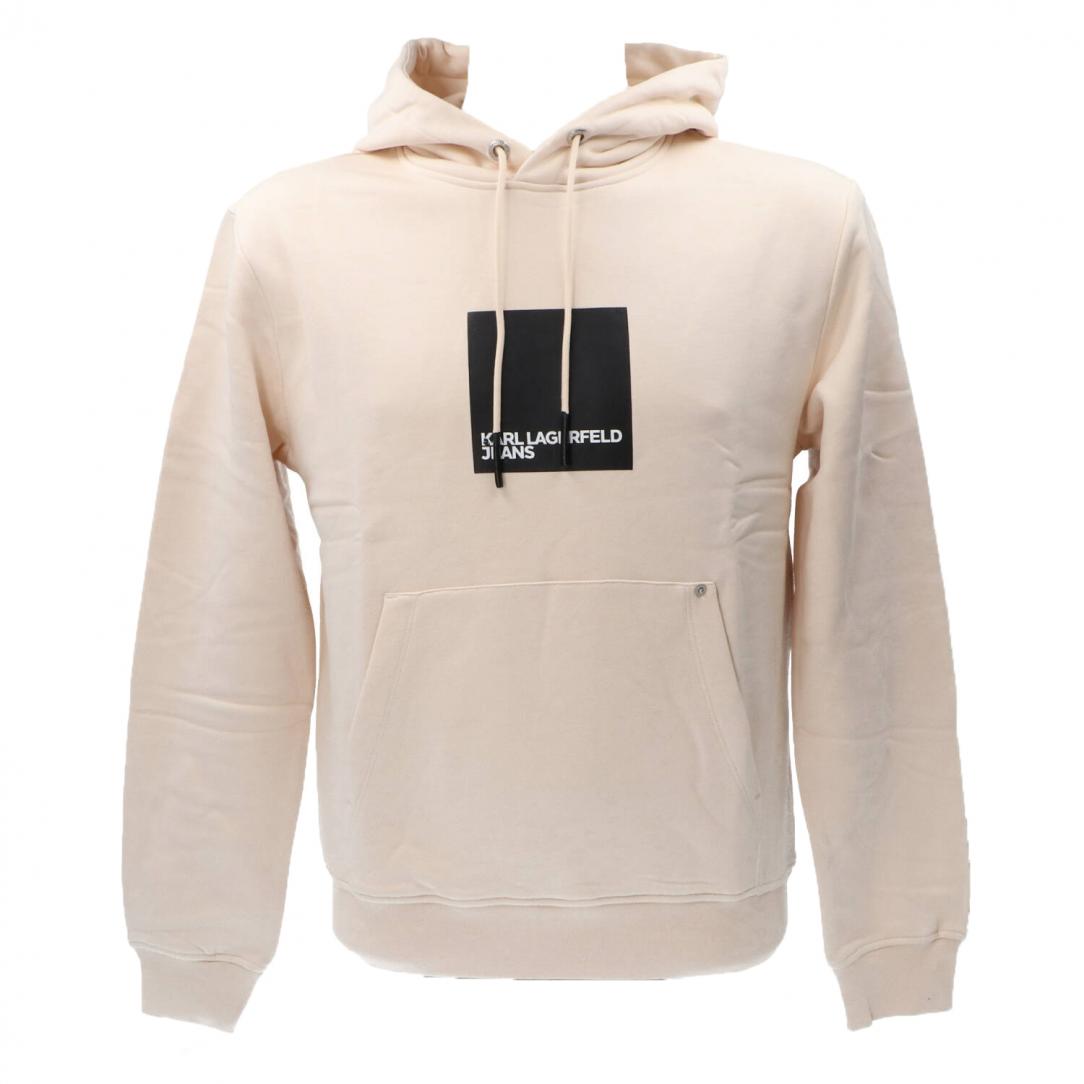 REGULAR LOGO HOODIE 240D1809 Beige 1