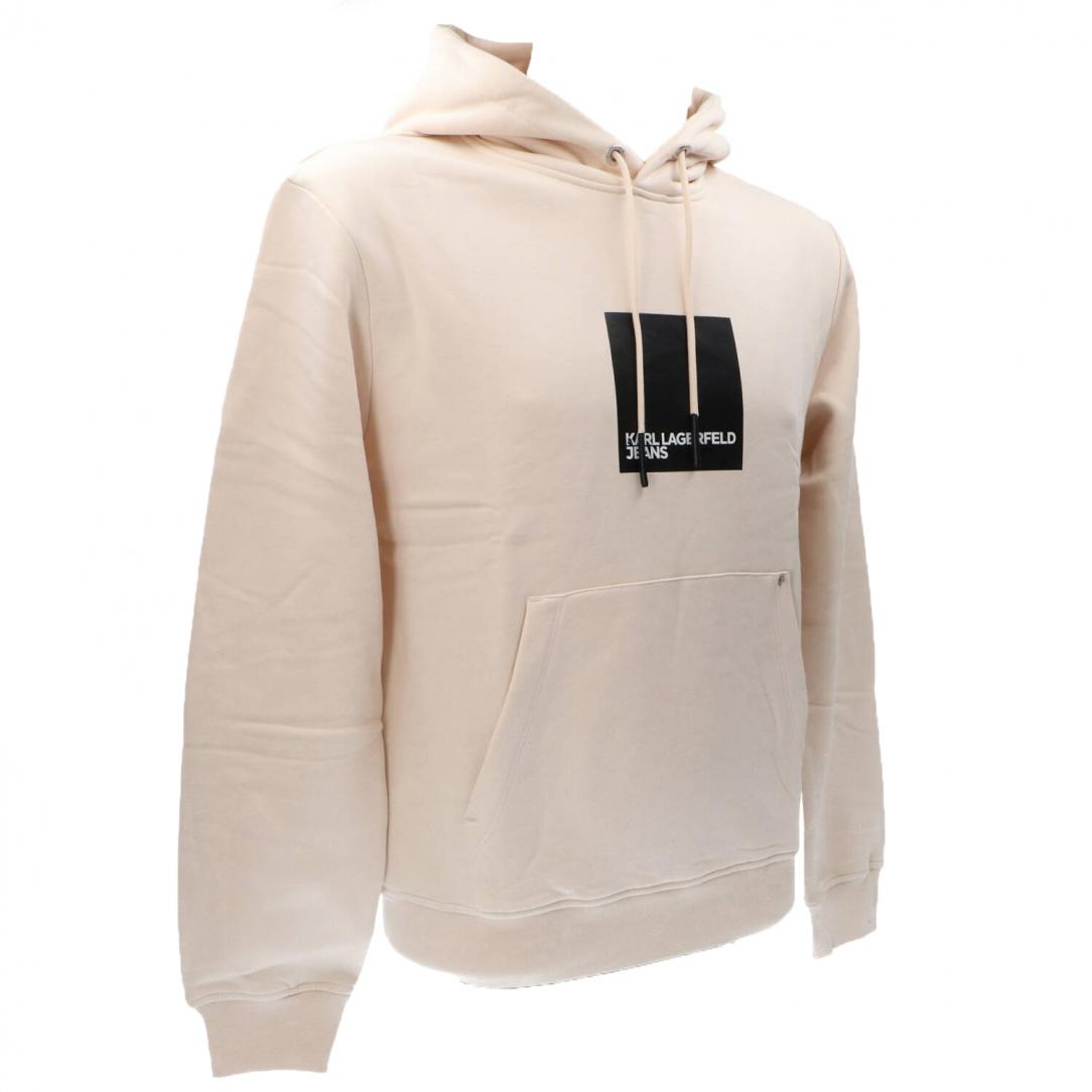 REGULAR LOGO HOODIE 240D1809 Beige 2