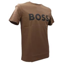 T-shirt THINKING 1 Marrone