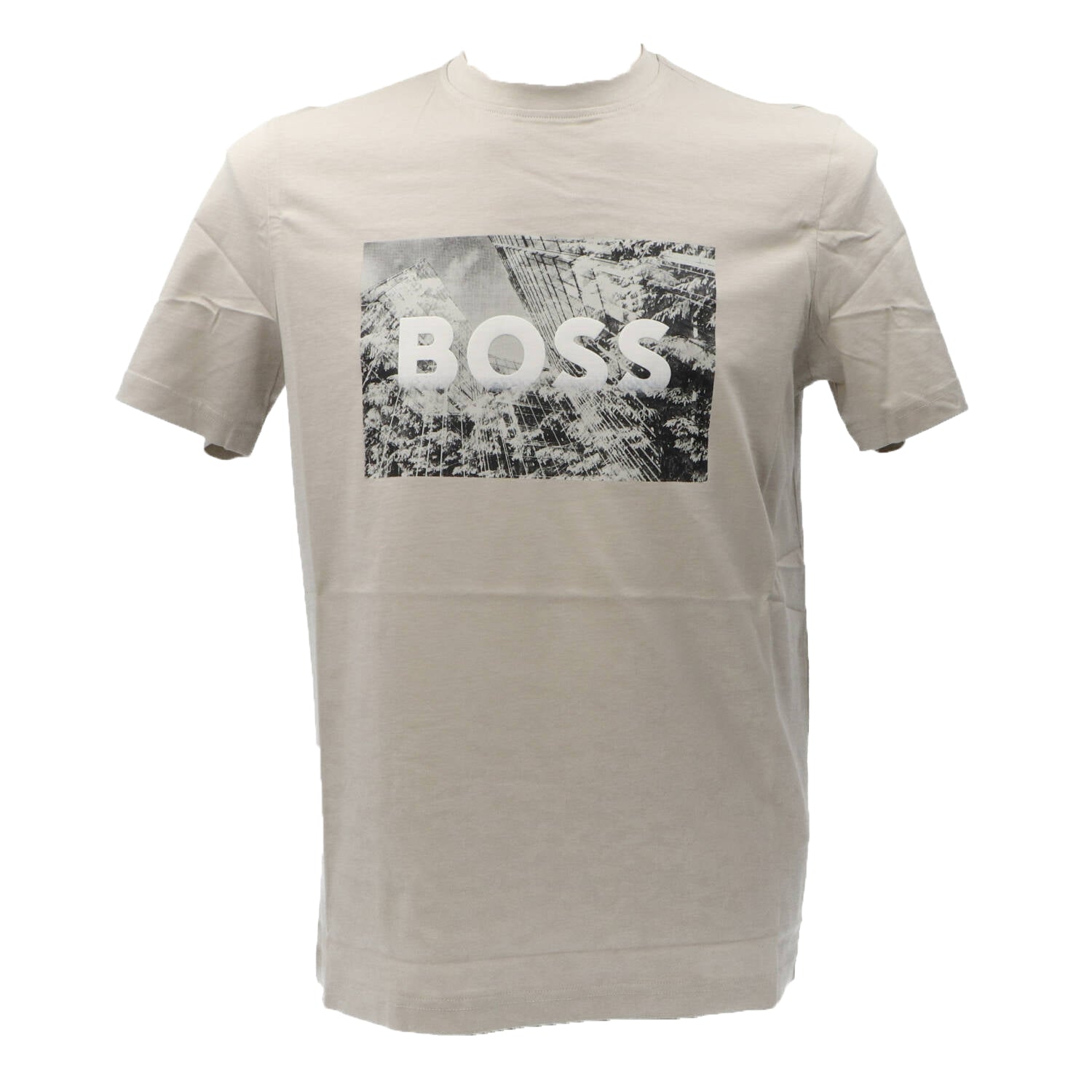 Boss T-shirt T-shirt TE_BUILDING Beige