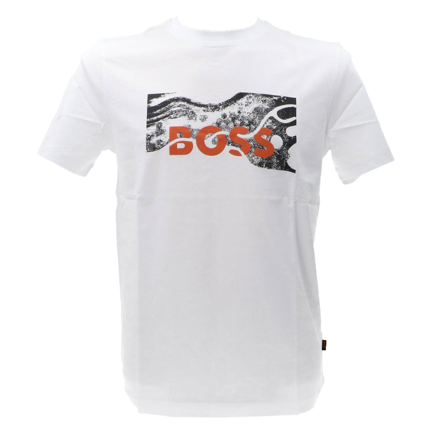 Boss T-shirt T-shirt TE_BUILDING Bianco