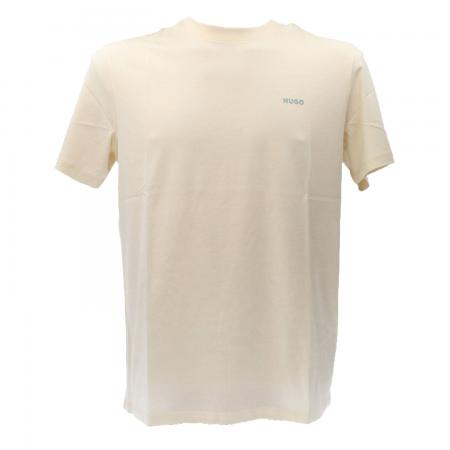 T Shirt Uomo DERO222 Beige Panna