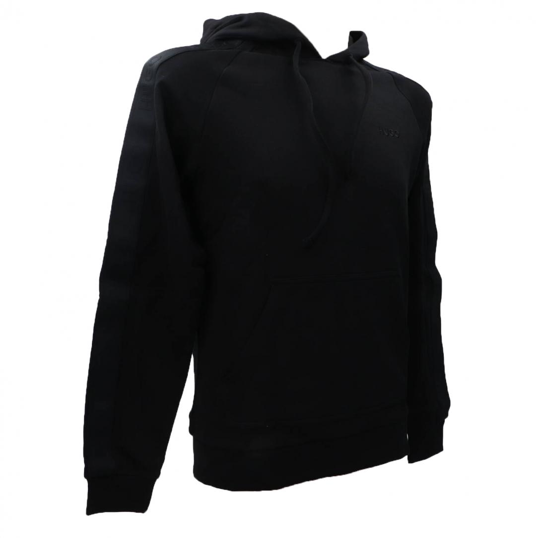 TONAL LOGO HOODIE Nero 2