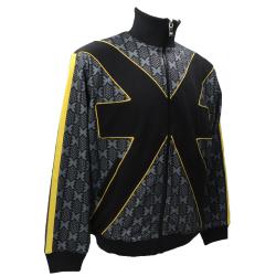 Richmond Felpe Felpe Sweatshirt Duil UMP24191FE BENATI Nero Giallo