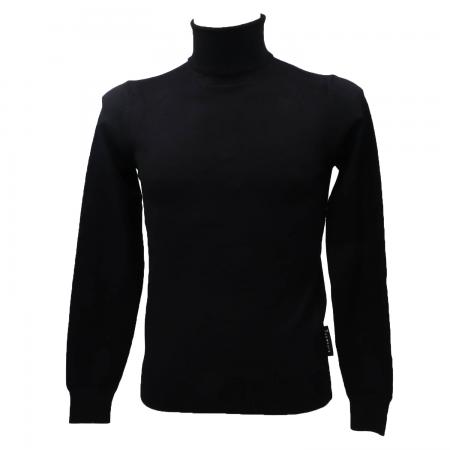 Maglioni Uomo SWEATER TURTLENECK CUSMA Nero