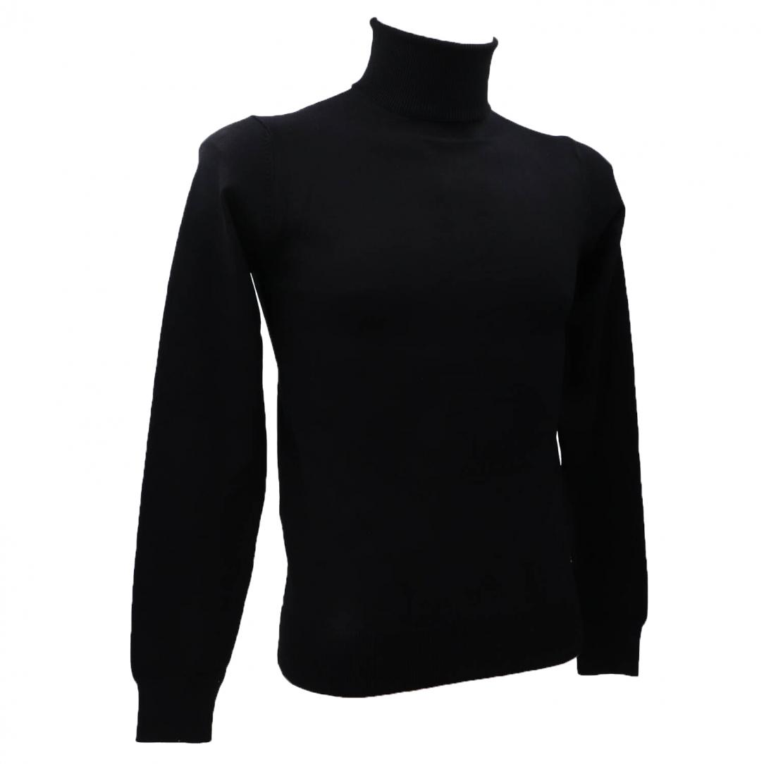 SWEATER TURTLENECK CUSMA Nero 2