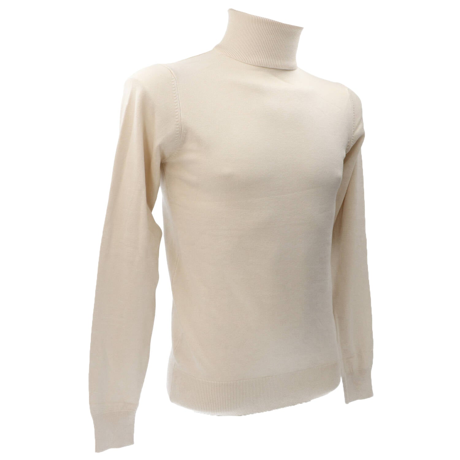 Richmond Maglioni Maglioni SWEATER TURTLENECK CUSMA Bianco Panna