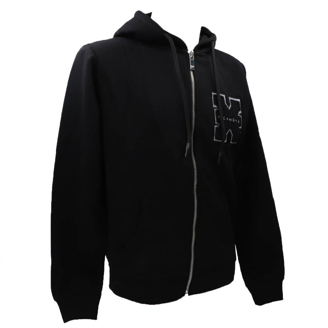 SWEATSHIRT ZIP TRISON Nero 2