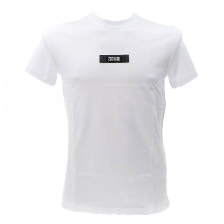 T Shirt Uomo 77GAH6S3 PATCH LOGO Bianco