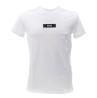 Versace T-shirt T-shirt 77GAH6S3 PATCH LOGO Bianco - Foto 1