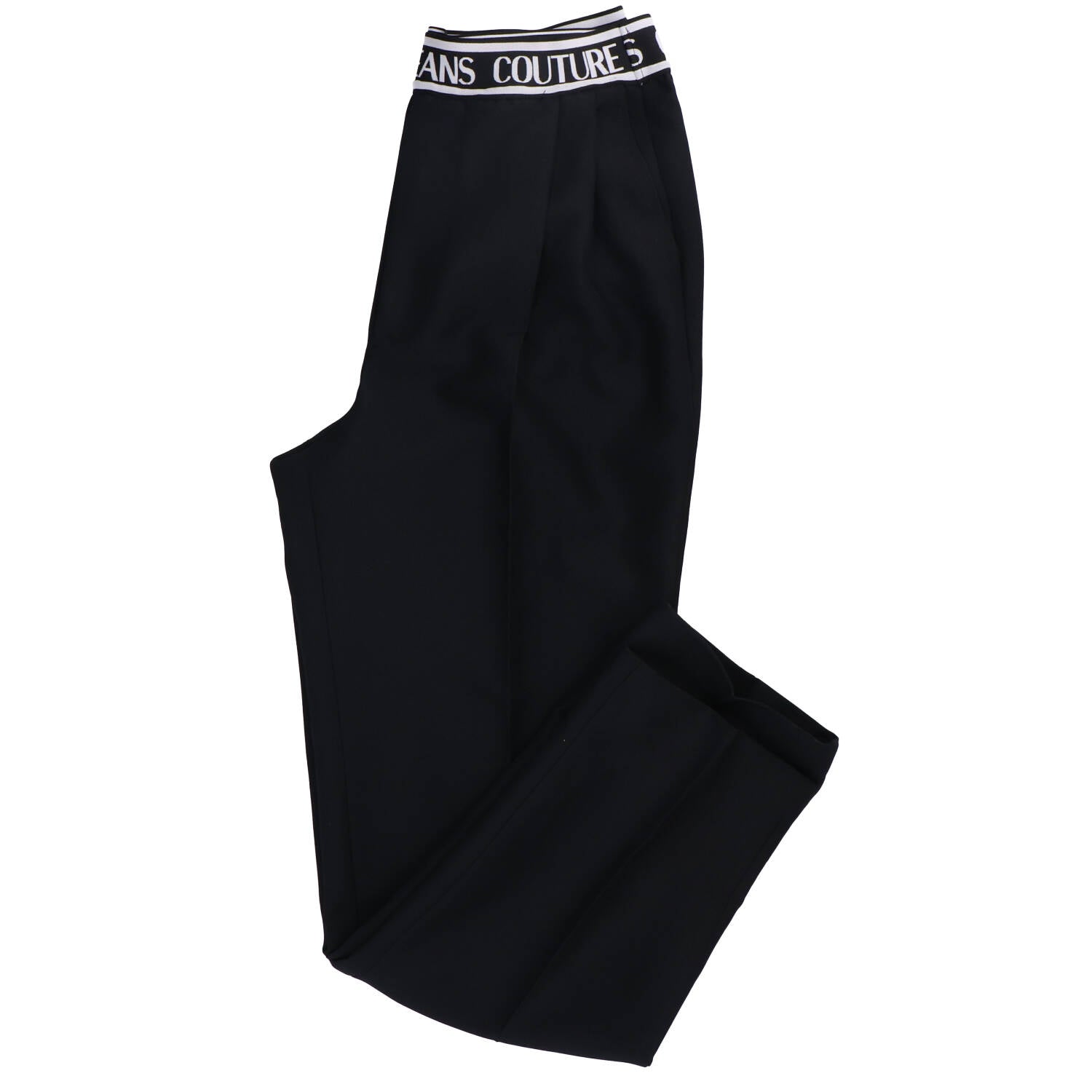 Versace Pantaloni Pantaloni 77GAA101 LOGO TROUSERS CANVAS Nero