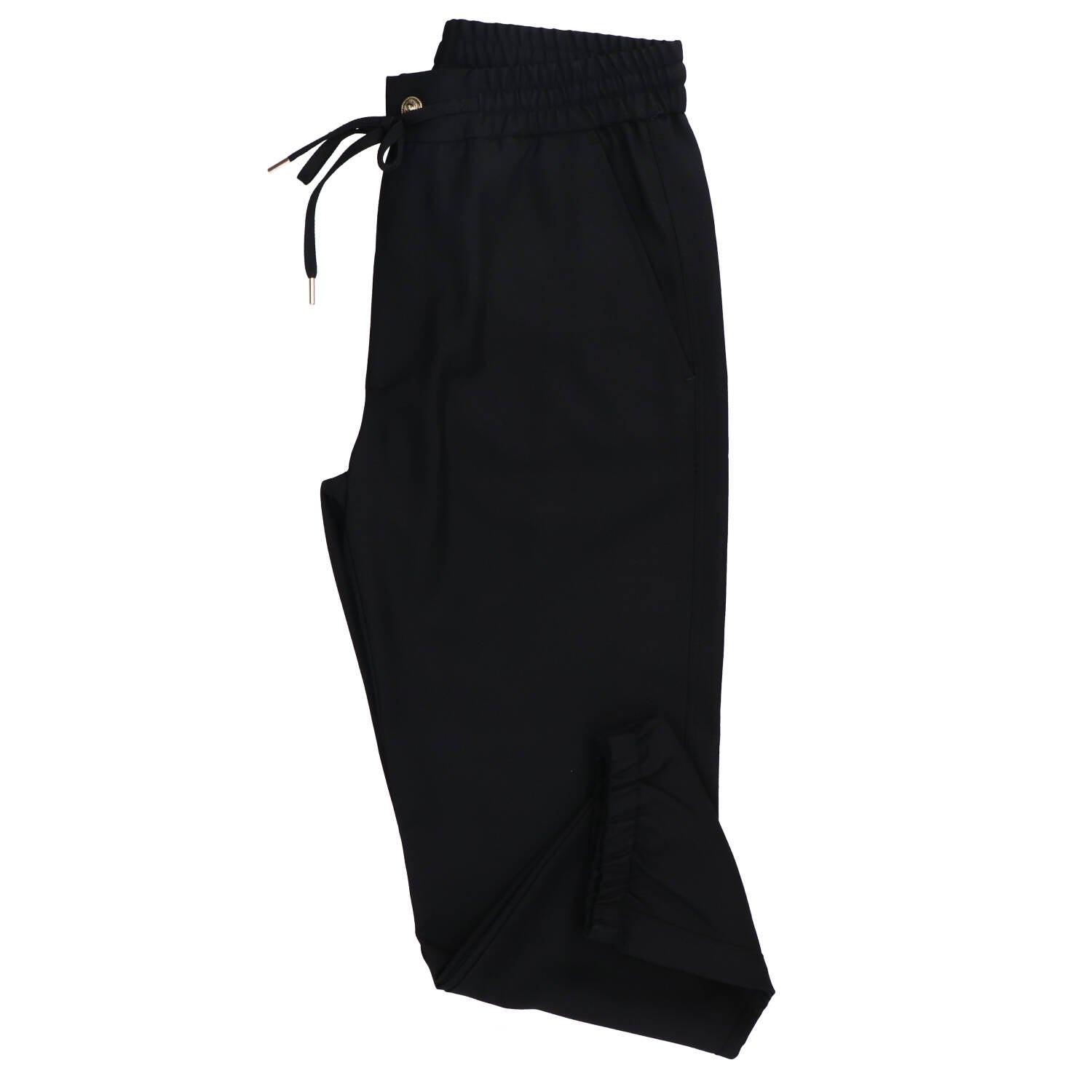 Versace Pantaloni Pantaloni 77GAA100 BASIC METAL PLACKET TWILL Nero