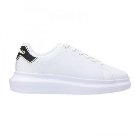 Sneakers Donna Fondo Ursa dis.2 Bianco 