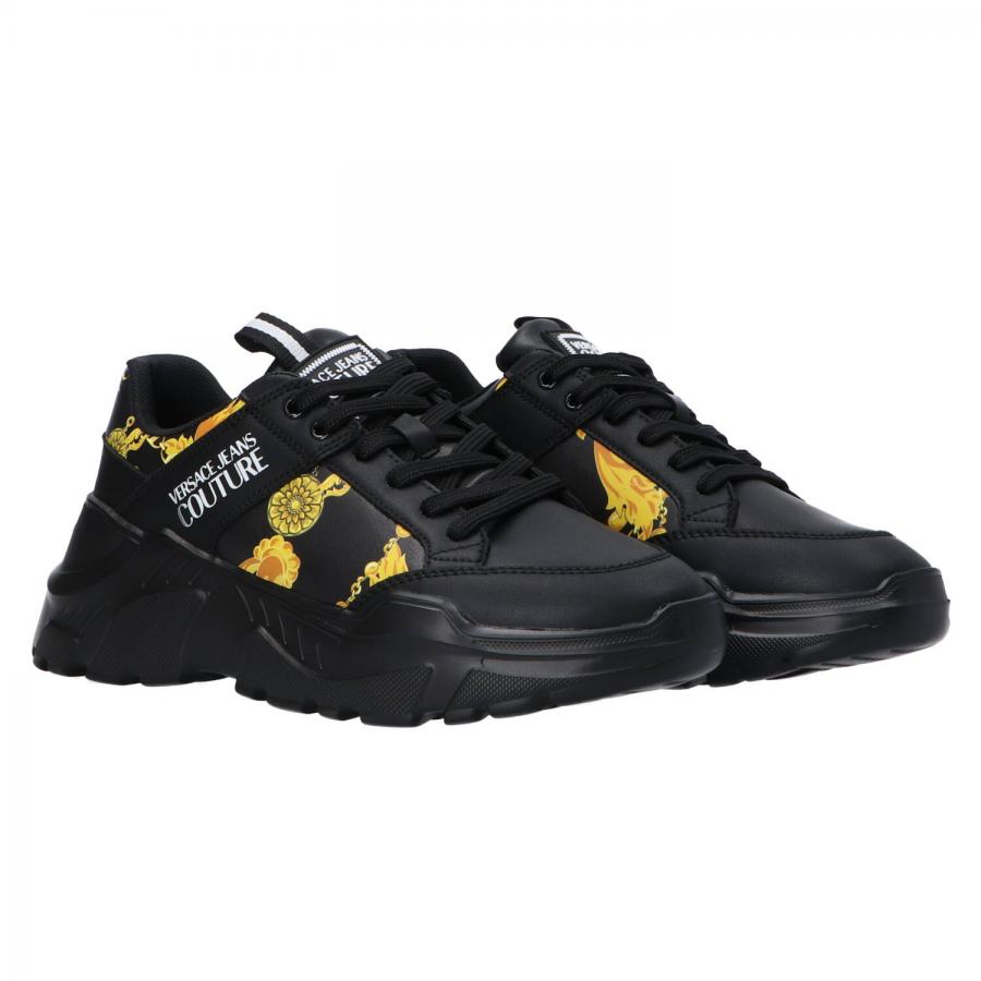【VERSACE JEANS COUTURE】fondo speedtrack dis. sc2 trainers Versace Jeans Couture - Fondo Speedtrack Dis. Sc2 Black